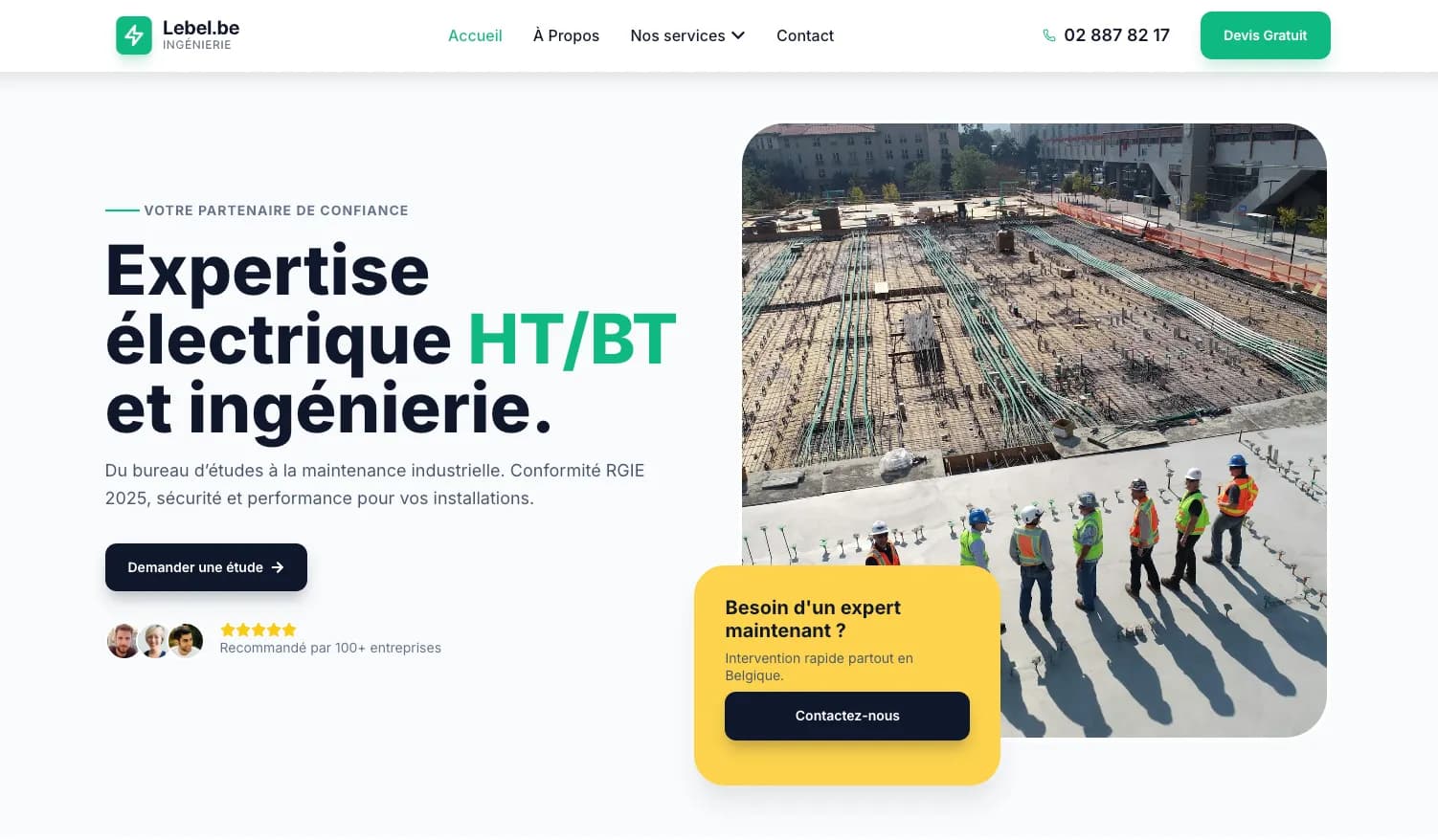 Lebel Ingénierie — Expertise Électrique