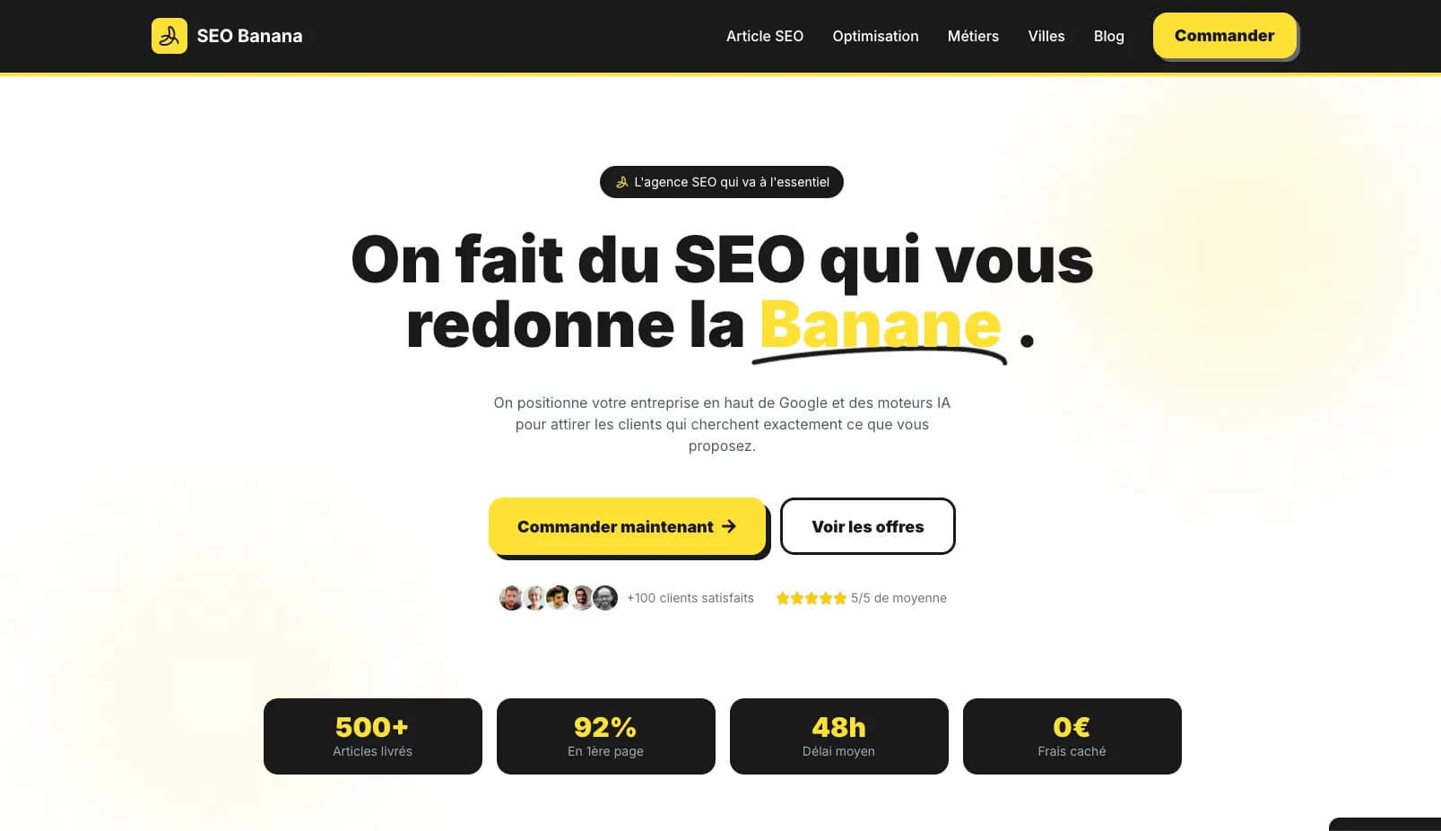 SEO Banana — Agence SEO